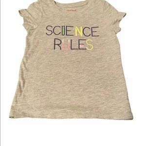 Science Rules tee